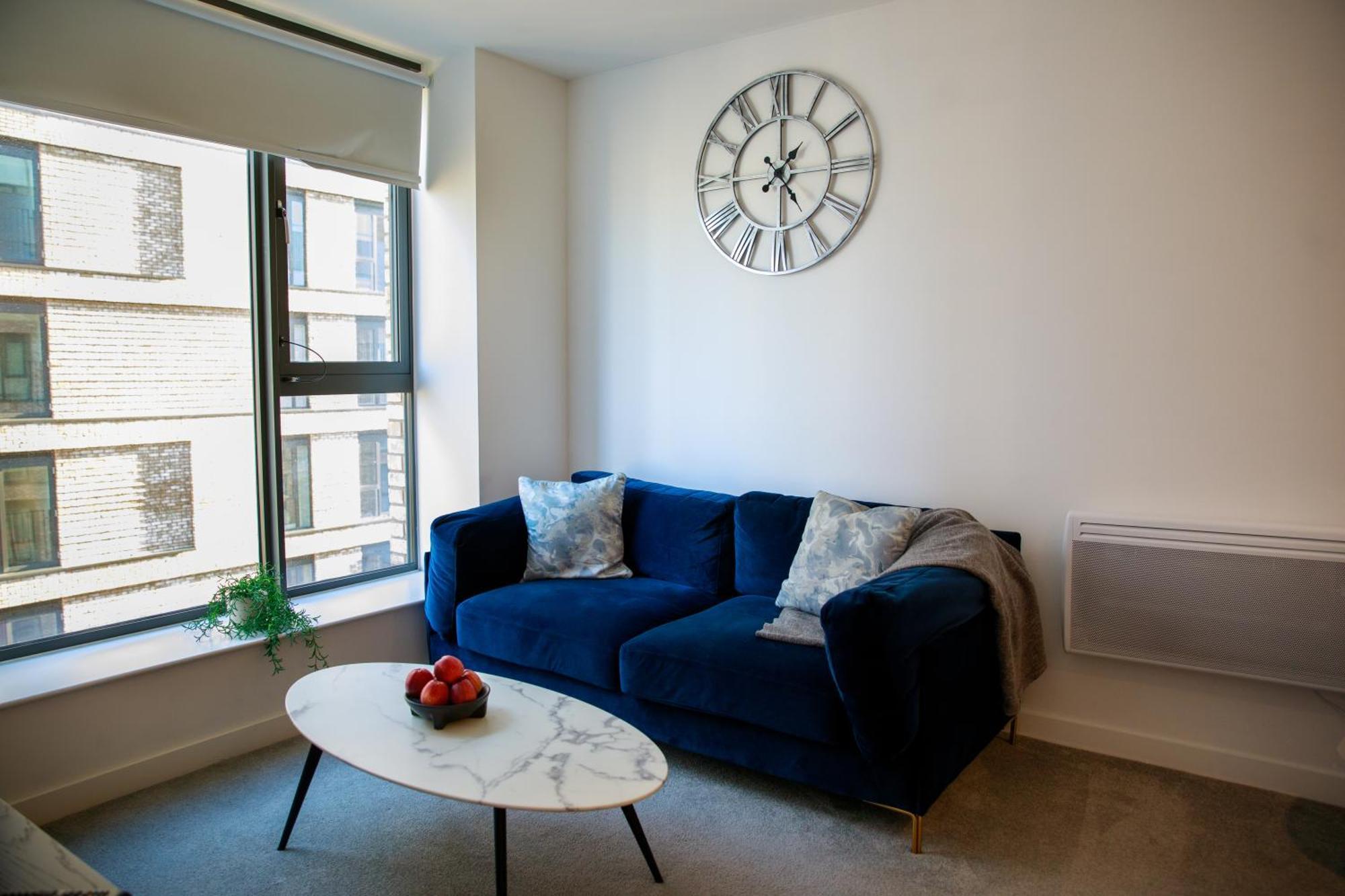 Trafford Suite Modern 1 Bed With Cinema Room Manchester Dış mekan fotoğraf
